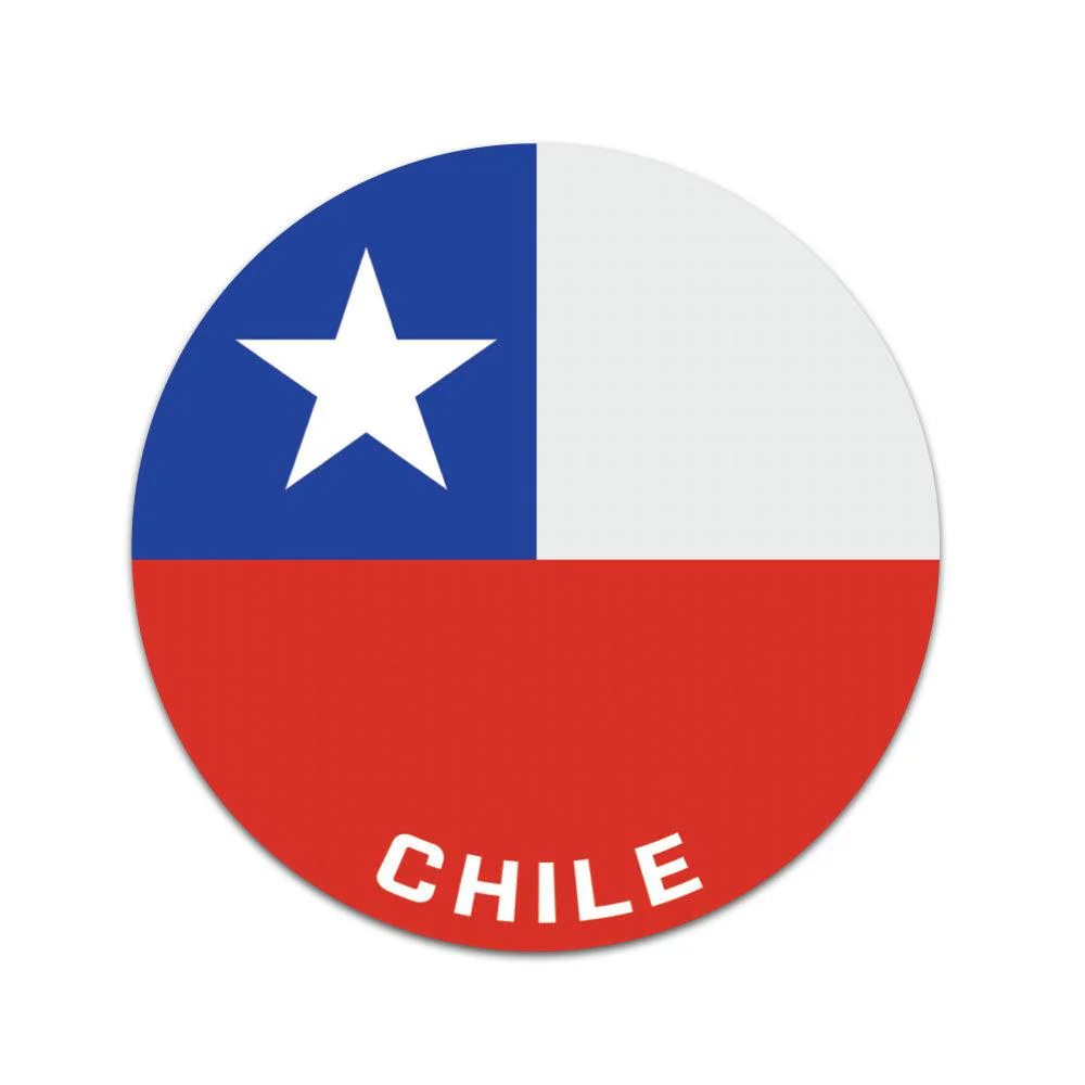 Round Chilean Stickers
